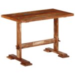 Table à manger 110x55x78 cm bois massif de récupération – Image 9
