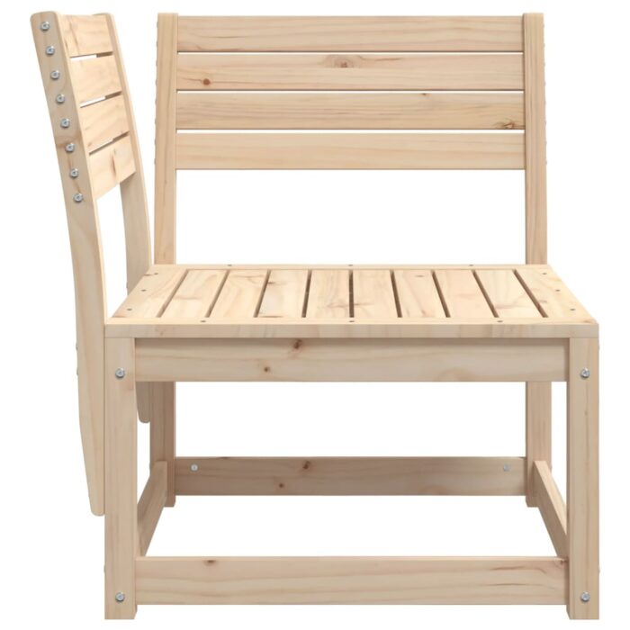 Canapé d'angle de jardin 73x73x78cm bois pin massif – Image 3