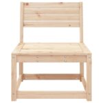 Canapé de jardin bois de pin massif – Image 2