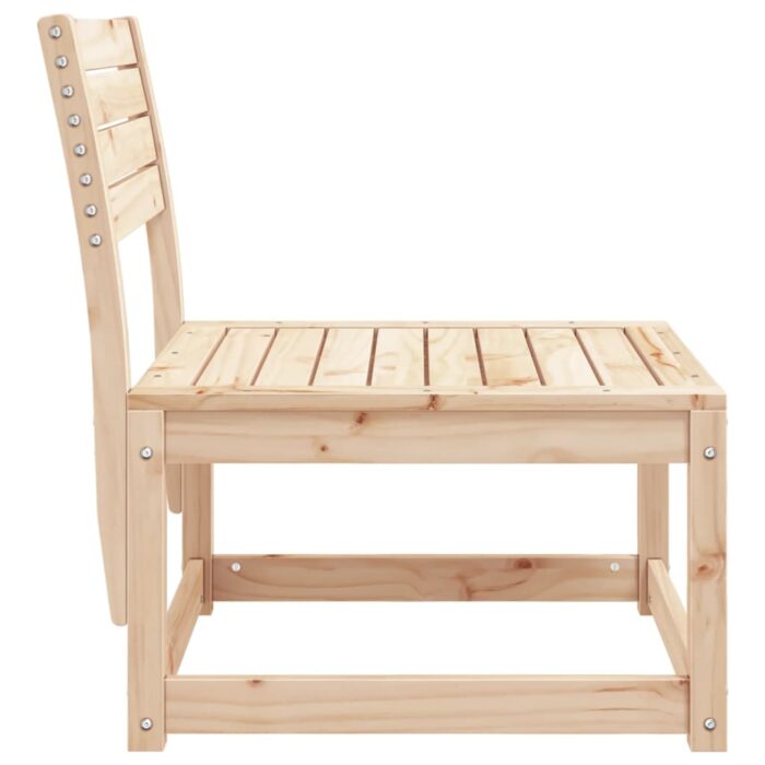 Canapé de jardin bois de pin massif – Image 3
