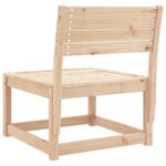 Canapé de jardin bois de pin massif – Image 4