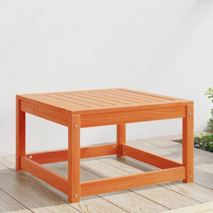 VXL8721012448636_m_en_hd_1.jpg Repose-pied de jardin cire marron bois de pin massif – Image 1