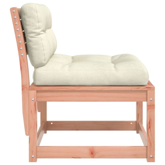 Canapé de jardin avec coussins bois massif douglas – Image 4