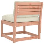 Canapé de jardin avec coussins bois massif douglas – Image 5