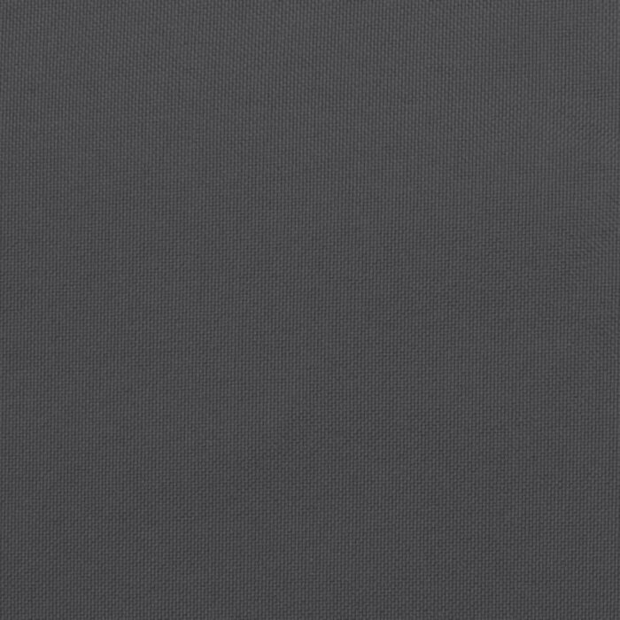 Repose-pied de jardin avec coussins blanc bois de pin massif – Image 7