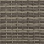 Chaise longue avec coussins gris résine tressée – Image 6