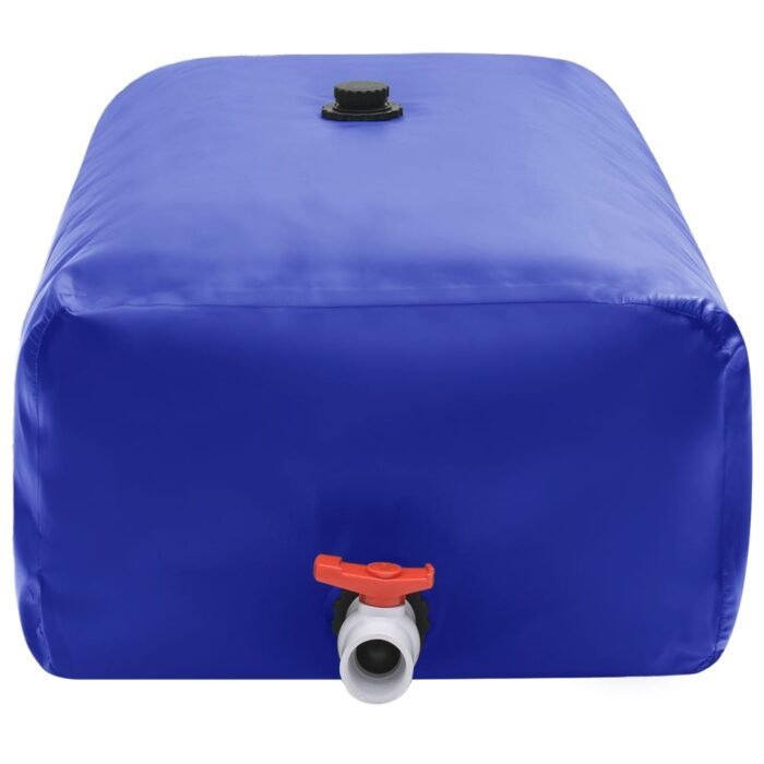 Réservoir d'eau avec robinet pliable 1000 L PVC – Image 2