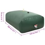 Réservoir d'eau avec robinet pliable 2100 L PVC – Image 7
