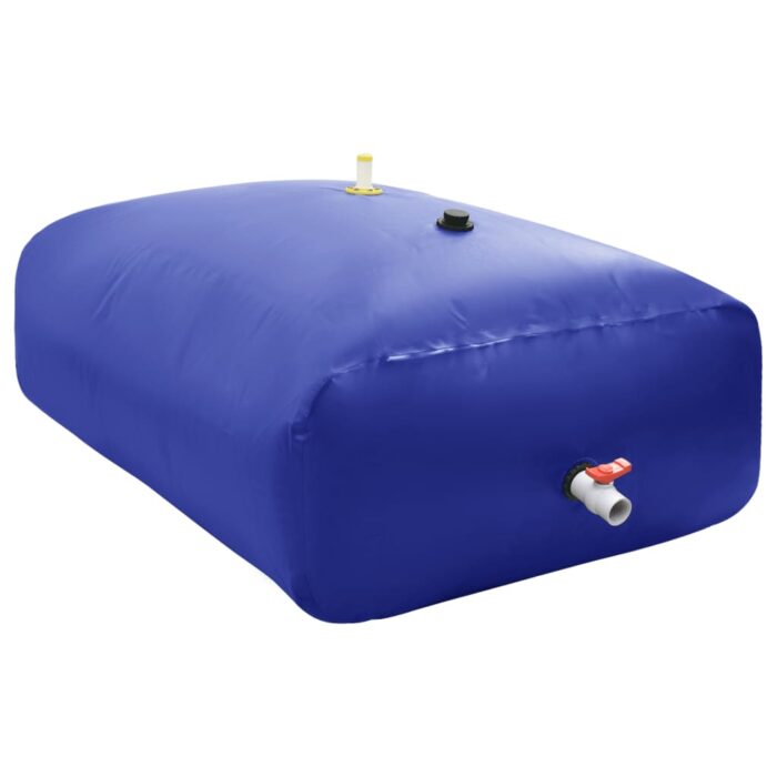Réservoir d'eau avec robinet pliable 2100 L PVC – Image 1