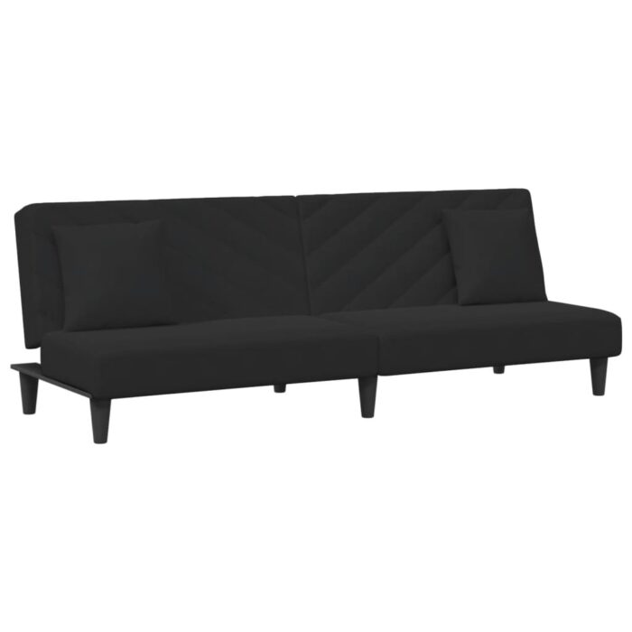 VXL8721012453678_g_en_hd_2.jpg Ensemble de canapés 2 pcs avec coussins noir velours – Image 2