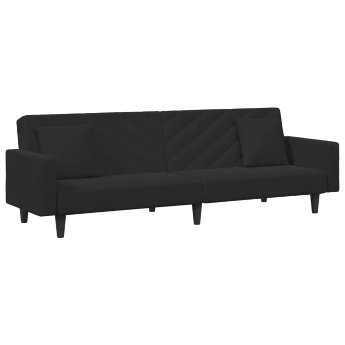 VXL8721012453739_g_en_hd_2.jpg Ensemble de canapés 2 pcs avec coussins noir velours – Image 2