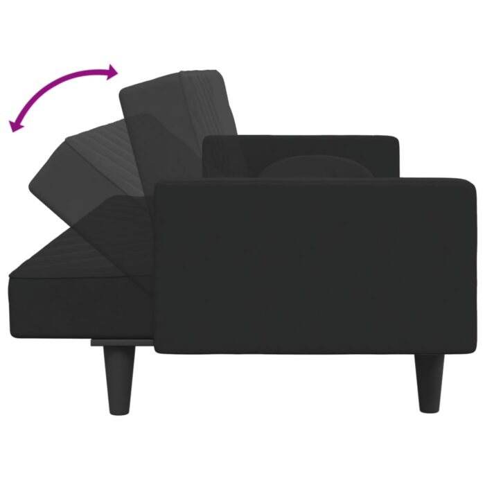 VXL8721012453739_g_en_hd_4.jpg Ensemble de canapés 2 pcs avec coussins noir velours – Image 4