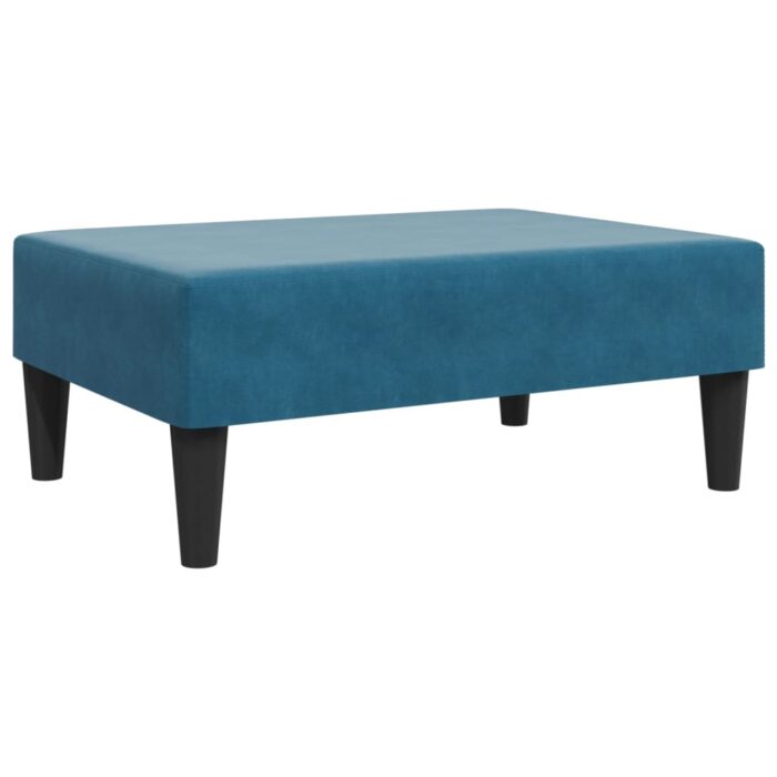 Ensemble de canapés 2 pcs bleu velours – Image 5