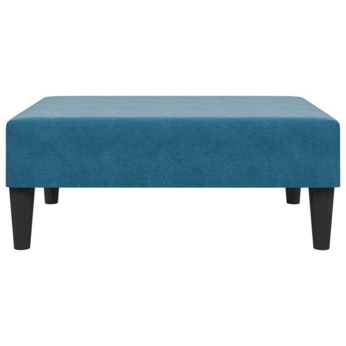 Ensemble de canapés 2 pcs bleu velours – Image 6