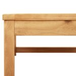 Salon de jardin avec coussins 9 pcs bois massif d'acacia – Image 5