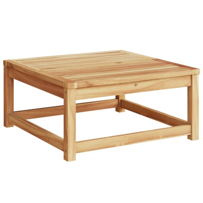 Salon de jardin avec coussins 5 pcs Bois d'acacia solide – Image 3