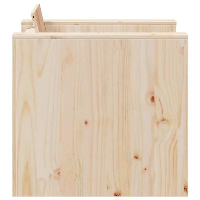 Canapé de jardin 79x60x62 cm bois de pin massif – Image 3