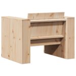 Canapé de jardin 79x60x62 cm bois de pin massif – Image 4