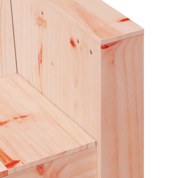 Canapé de jardin 2 places 134x60x62 cm bois massif de douglas – Image 5