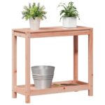 Table de rempotage et étagère 82,5x35x75cm bois massif douglas – Image 2