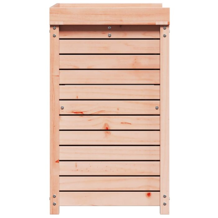 Table de rempotage avec étagères bois massif de douglas – Image 4