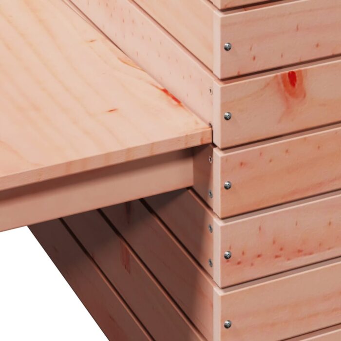 Banc avec jardinières 167,5x60x65 cm bois massif de douglas – Image 6