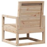 Chaise de jardin 57,5x63x76 cm bois de pin massif – Image 4