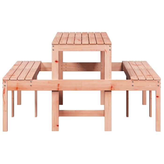Table de pique-nique 160x134x75 cm bois massif de douglas – Image 3