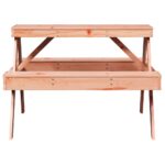 Table de pique-nique 105x134x75 cm bois massif de douglas – Image 2