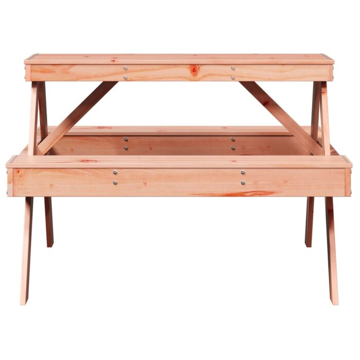 Table de pique-nique 105x134x75 cm bois massif de douglas – Image 2