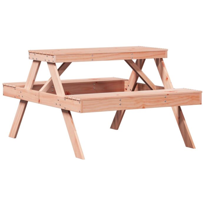 Table de pique-nique 105x134x75 cm bois massif de douglas – Image 4