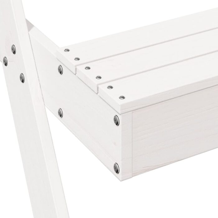 Table de pique-nique avec bac à sable pour enfants pin massif – Image 7