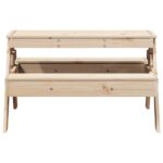Table de pique-nique pour enfants 88x97x52cm bois massif de pin – Image 2