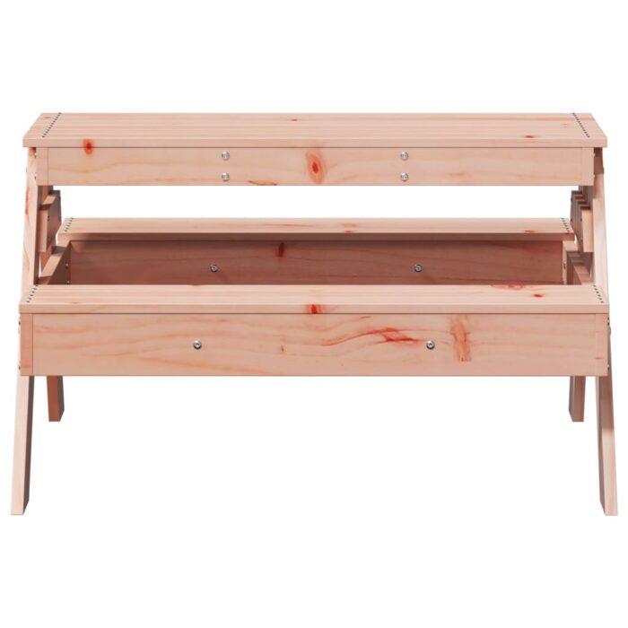Table de pique-nique pour enfants bois massif de douglas – Image 2