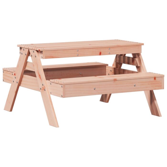 Table de pique-nique pour enfants bois massif de douglas – Image 4