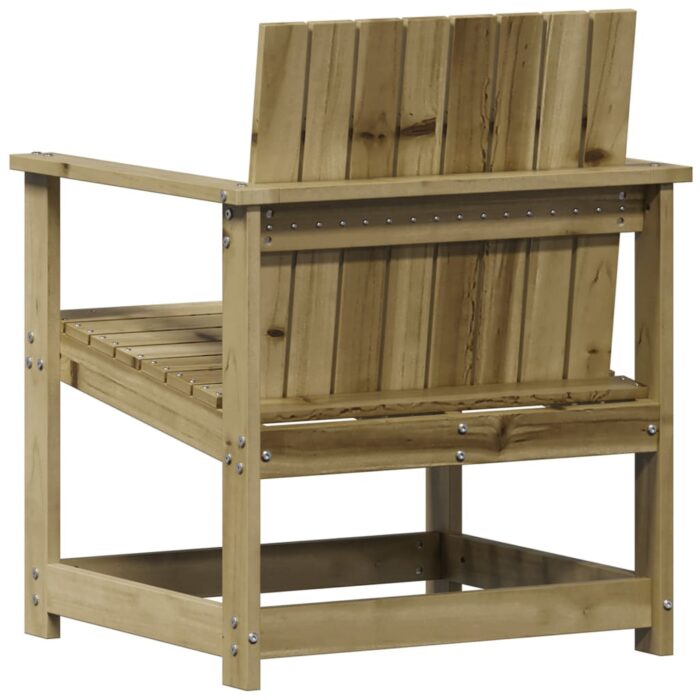 Salon de jardin 3 pcs bois de pin imprégné – Image 4