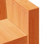 Canapé de jardin cire marron 79x60x62 cm bois de pin massif – Image 5