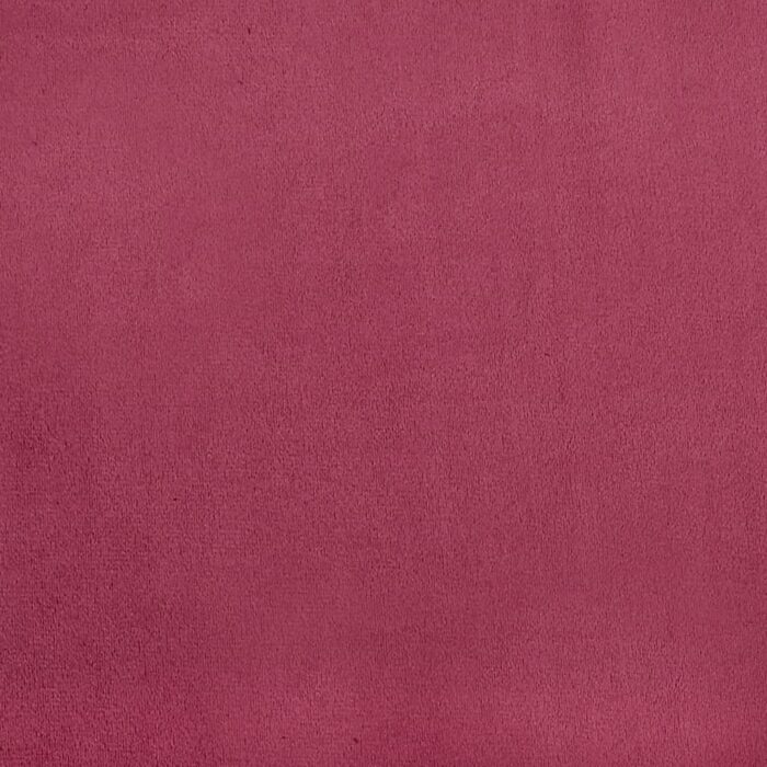 Chaise longue de massage avec traversin rouge bordeaux velours – Image 7