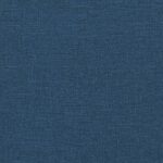 Chaise longue avec coussins bleu tissu – Image 6