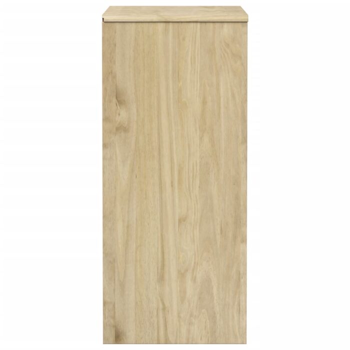 Commode SAUDA chêne 76,5x39x91 cm bois de pin massif – Image 3