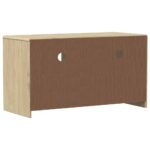 Meuble TV SAUDA chêne 99x43x55 cm bois de pin massif – Image 4