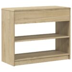 Table console SAUDA chêne 89,5x36,5x73 cm bois de pin massif – Image 4