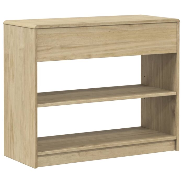 Table console SAUDA chêne 89,5x36,5x73 cm bois de pin massif – Image 4