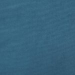 Repose-pied bleu 77x55x31 cm velours – Image 5