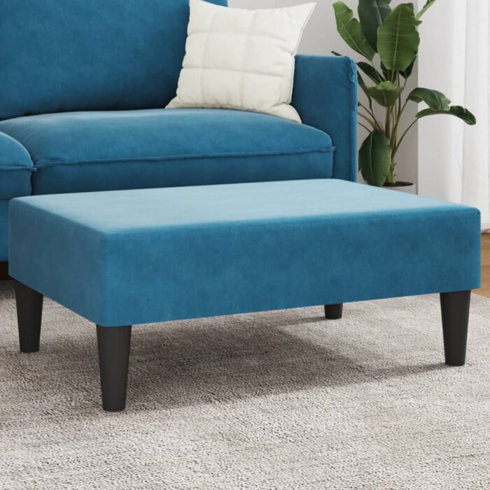 VXL8721012459953_m_en_hd_1.jpg Repose-pied bleu 77x55x31 cm velours – Image 1