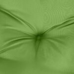 Coussin de banc de jardin vert mélangé 120x50x7 cm tissu – Image 4