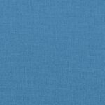 Coussins de banc de jardin lot de 2 bleu mélangé tissu – Image 7