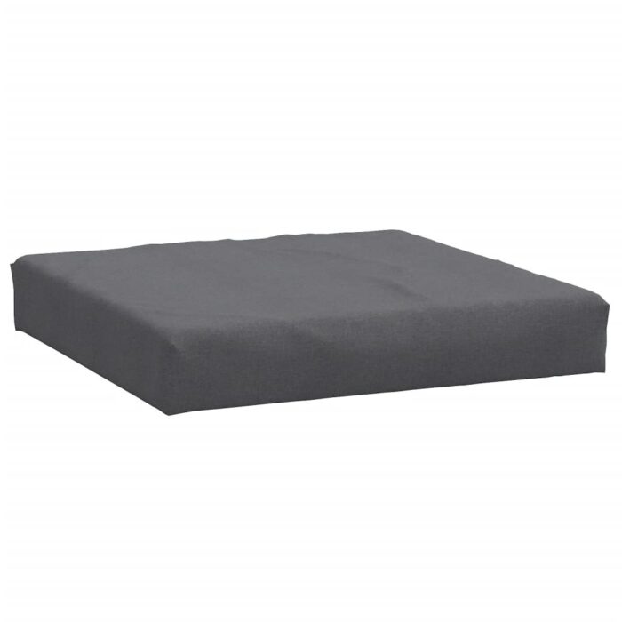 Coussins de palette lot de 2 anthracite mélangé tissu – Image 3