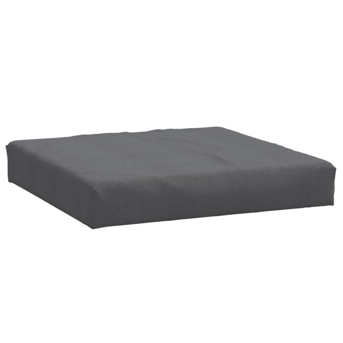 Coussins de palette lot de 3 anthracite mélangé tissu – Image 3