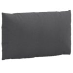 Coussins de palette lot de 3 anthracite mélangé tissu – Image 4